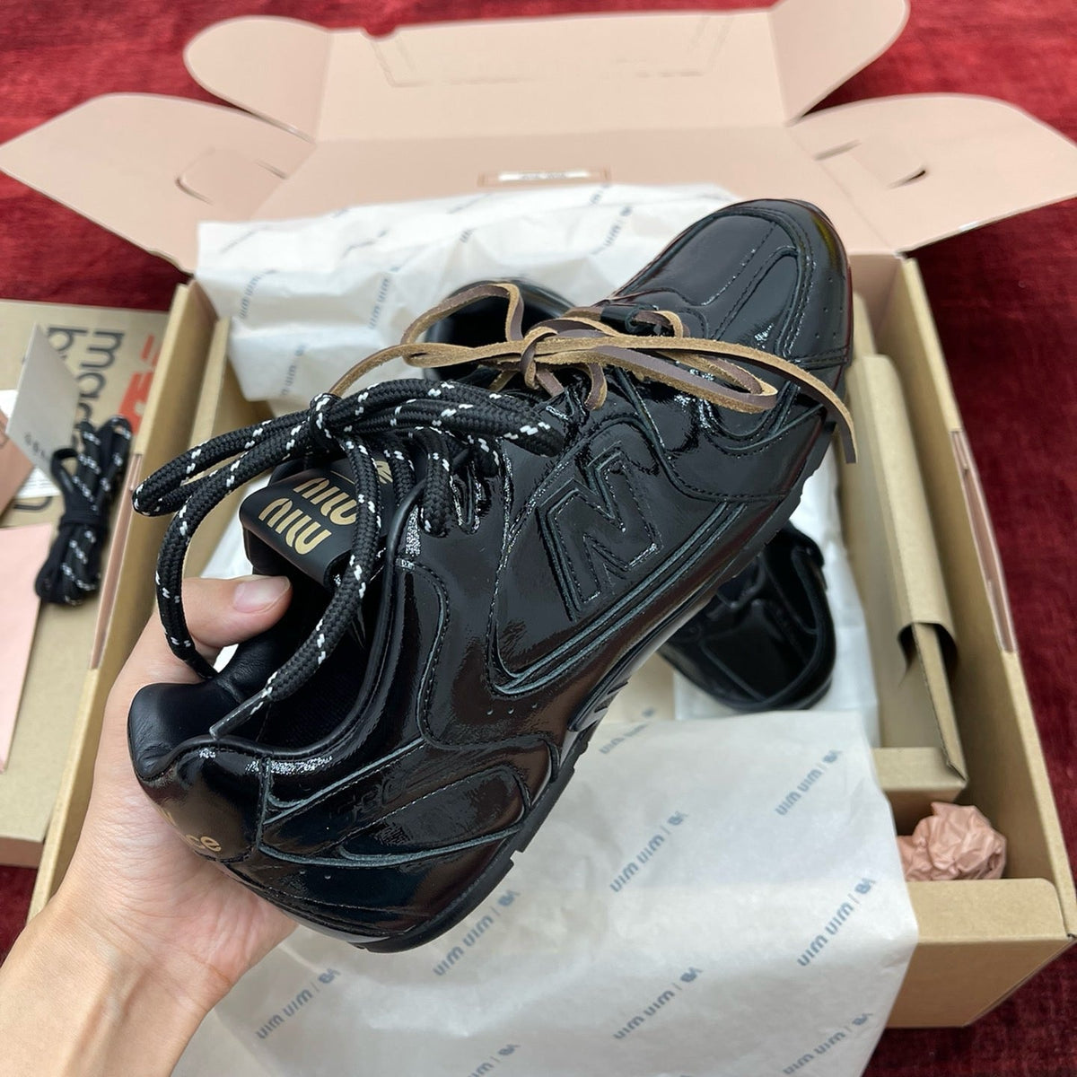 New Balance Shoes- New Balance Miu M x New Balance Trainers Comfortable Everyday Designer Shoes
