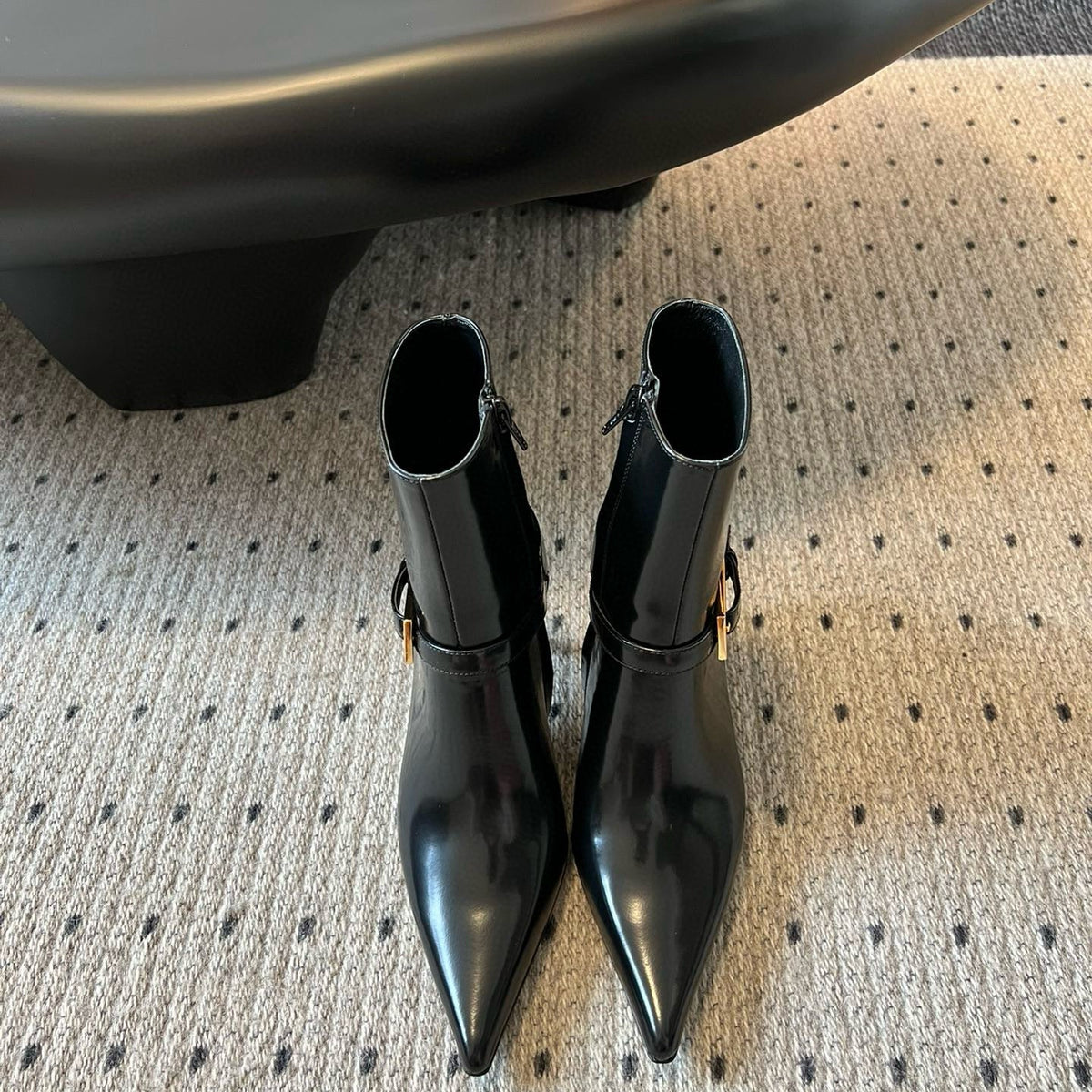 Saint Laurent Shoes- Saint Laurent Heeled Boots Luxury Lifestyle Designer Footwear