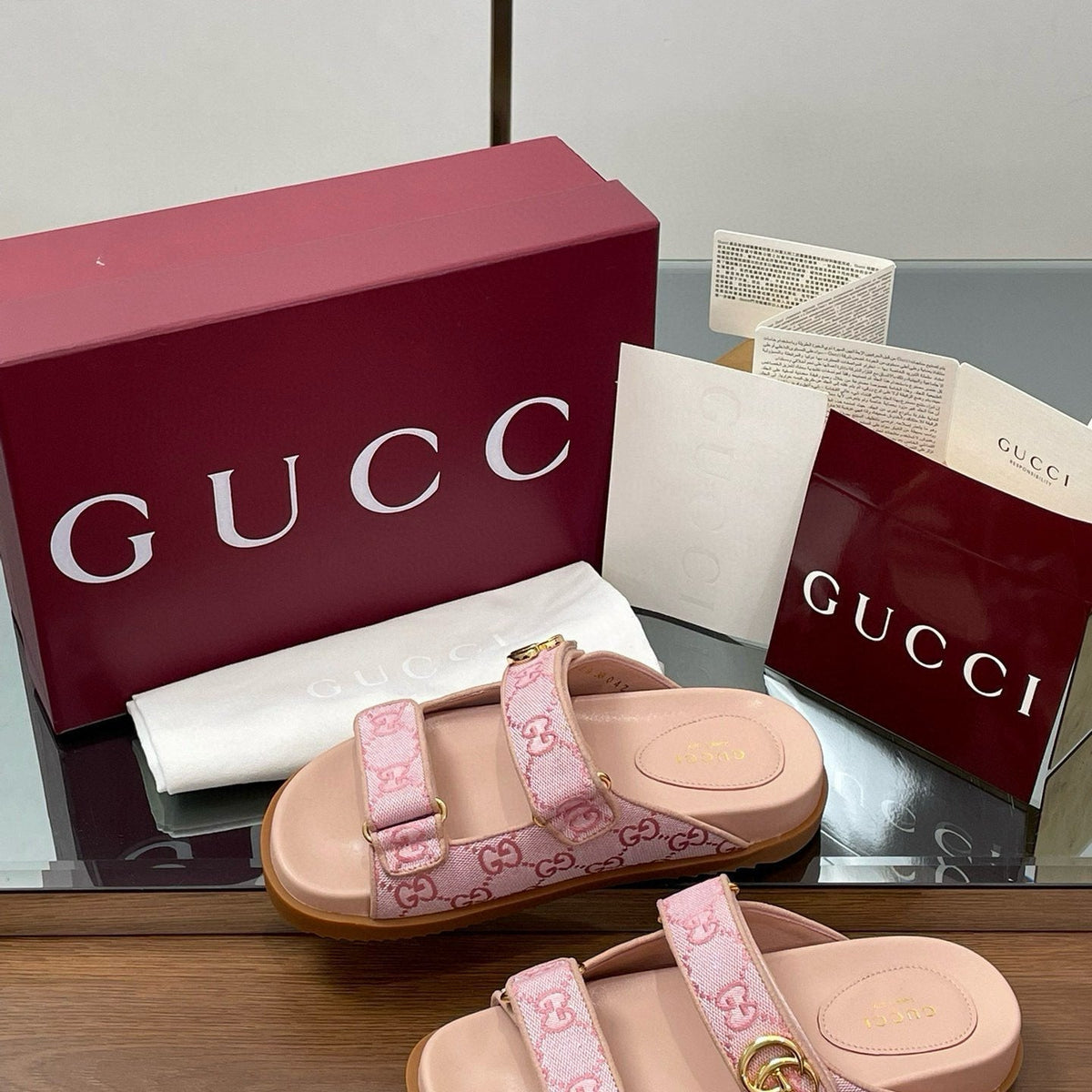 Gucci Shoes- Gucci Sandals Premium Designer Casual Shoes