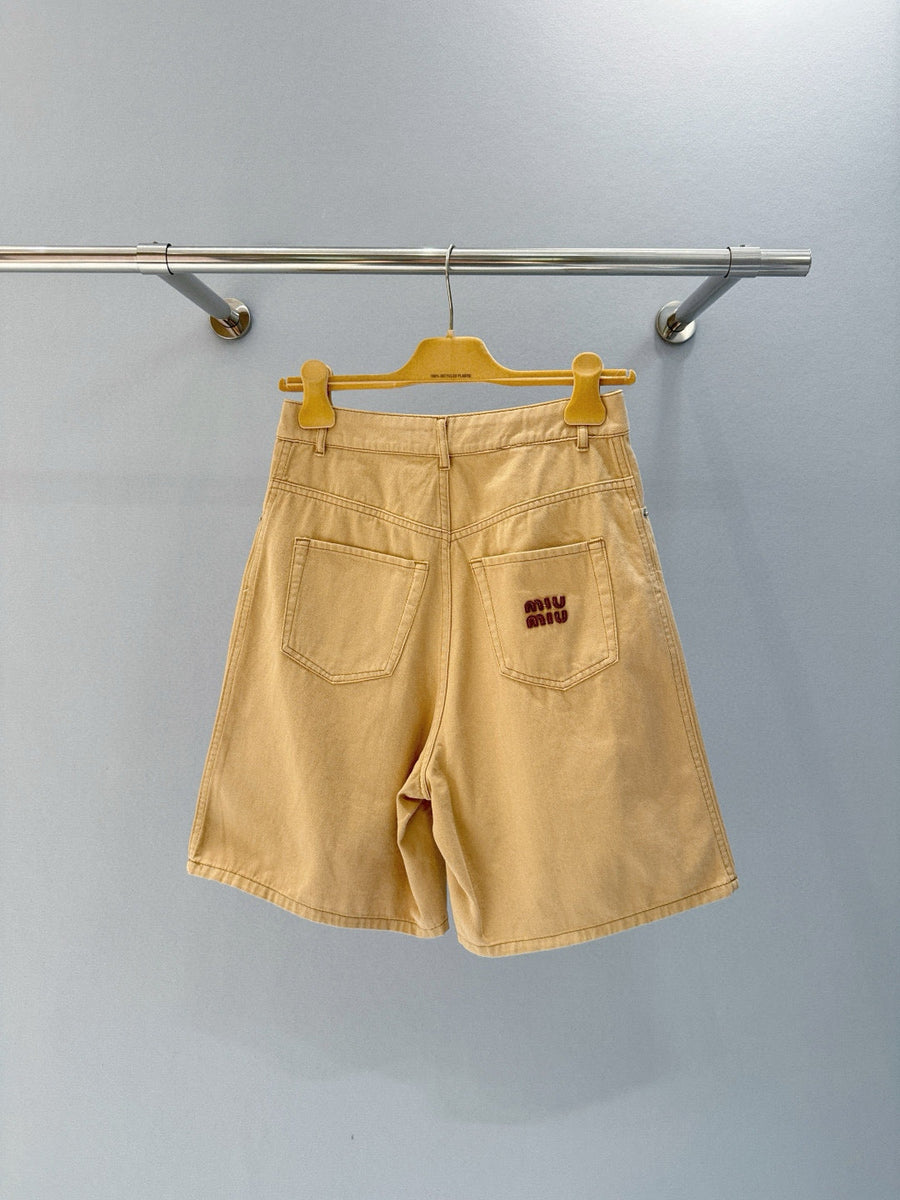 Shorts- Miu M Shorts Everyday Lightweight Designer Shorts