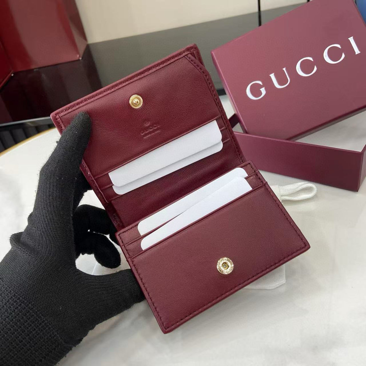 Gucci Wallets- Gucci Marmont Small Wallet Elegant Everyday Leather Wallet