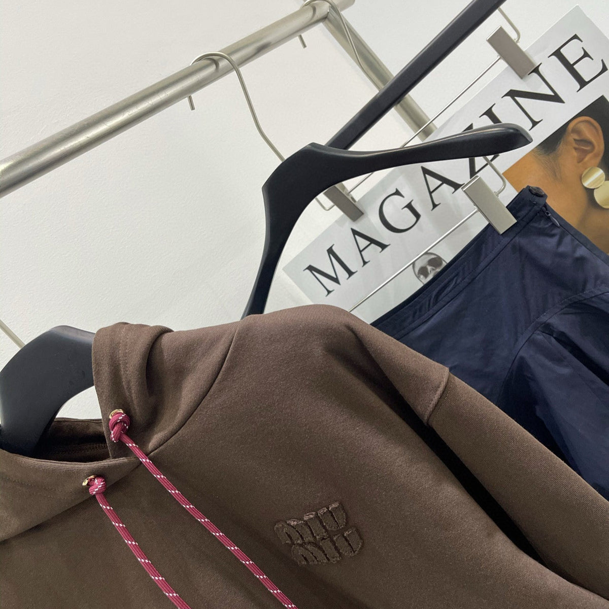 Hoodies- Miu M Hoodie Comfortable Luxury Streetwear Hoodie