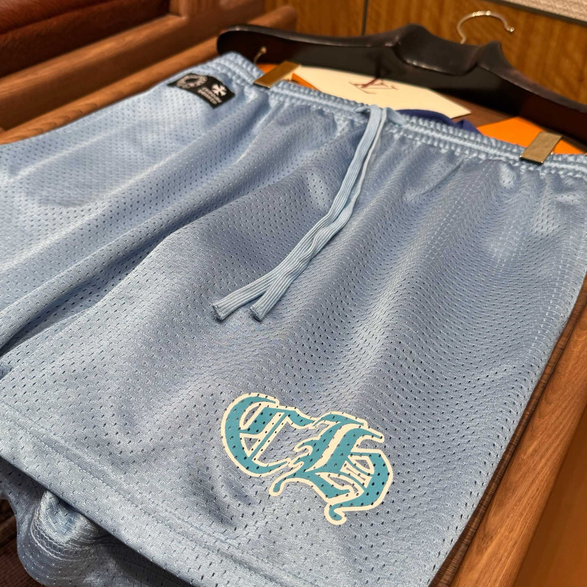 Shorts- Chrome H Shorts Everyday Lightweight Designer Shorts
