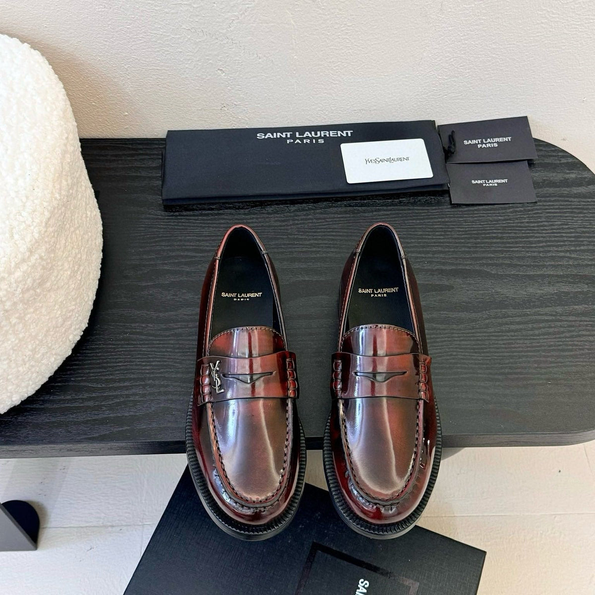 Saint Laurent Shoes- Saint Laurent Loafers Luxury Lifestyle Designer Footwear