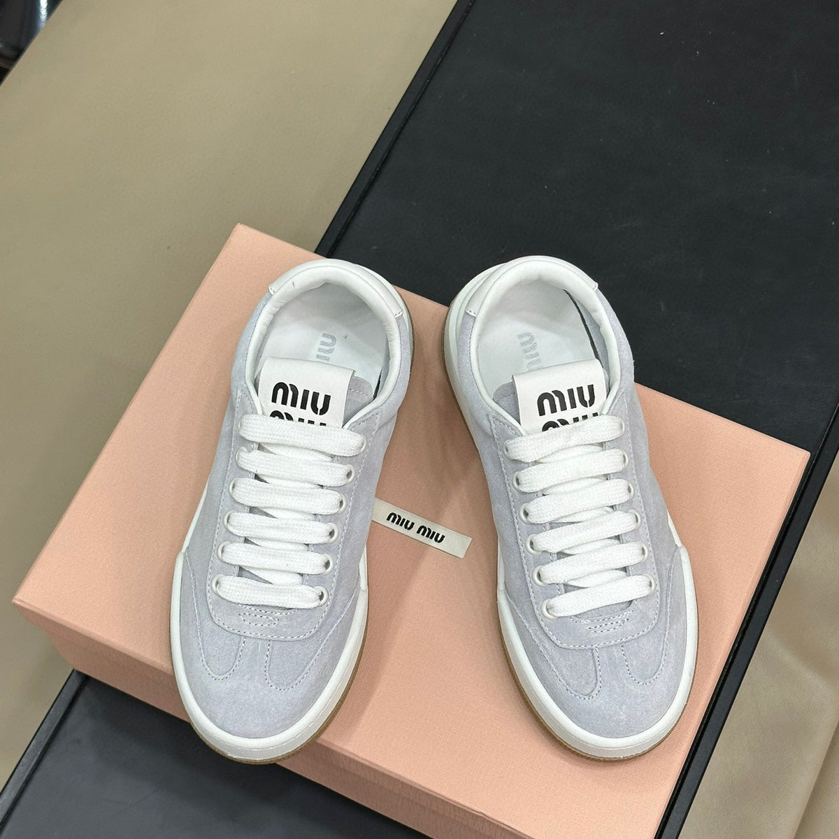 Shoes- Miu M Trainers Comfortable Everyday Designer Shoes