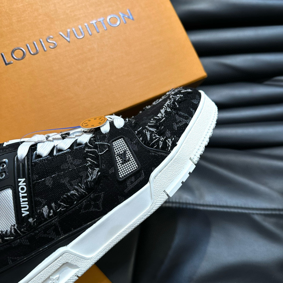 Louis Vuitton Shoes- Louis Vuitton Lou Trainers Premium Designer Casual Shoes