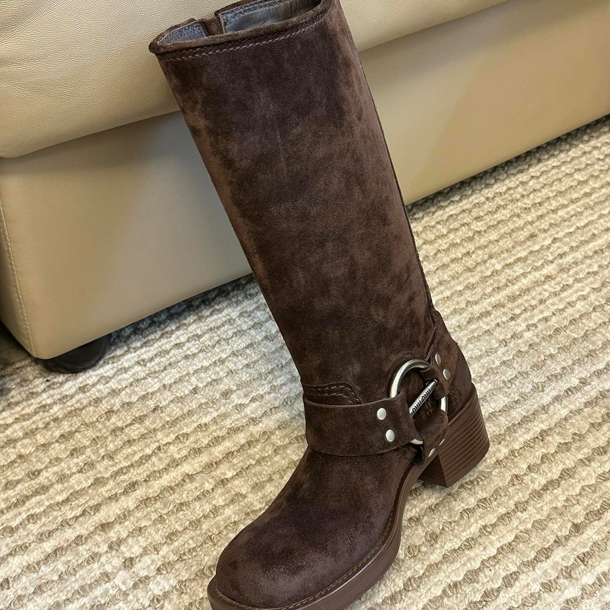 Shoes? Miu M Boots Premium Designer Casual Shoes