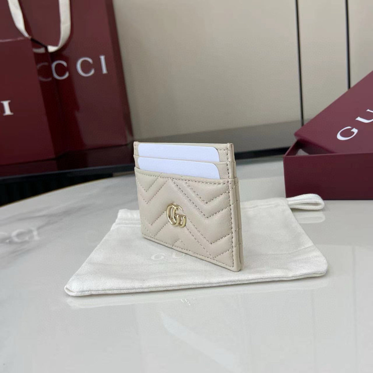 Gucci Wallets- Gucci Card Holder Compact Luxury Card Wallet