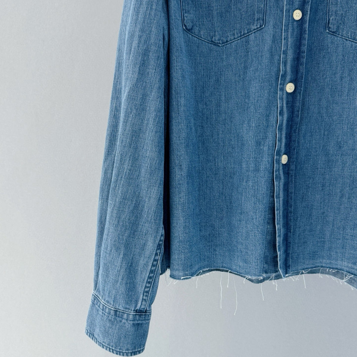 Tops- Miu M Denim Shirt Premium Designer Casual Top