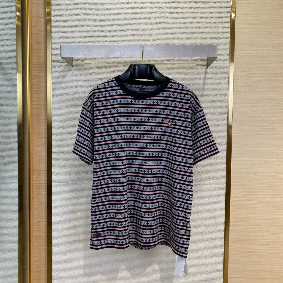 T-Shirts- Chrome T-shirt Casual Everyday Designer Tee