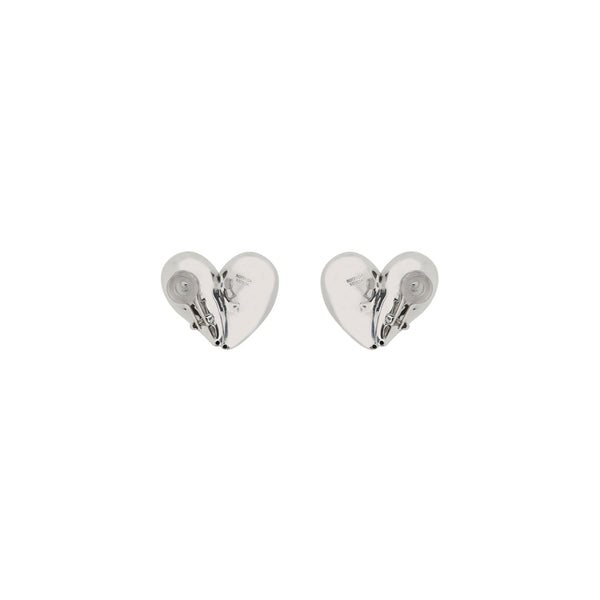 Bottega Veneta Jewellery? Bottega Veneta Women Heart-Shaped Earrings Elegant Everyday Fine Jewellery