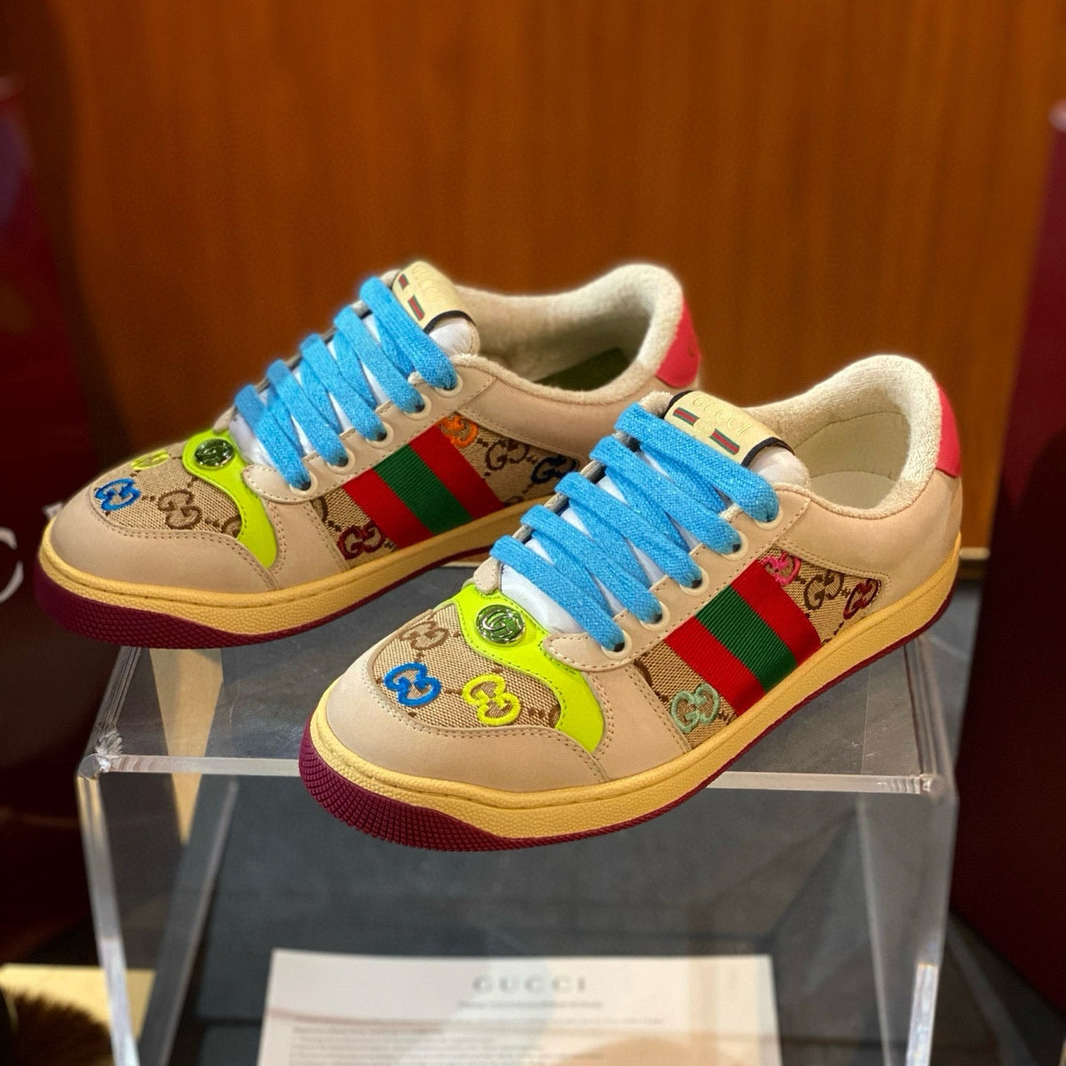 Gucci Shoes? Gucci Screener Trainers Premium Designer Casual Shoes