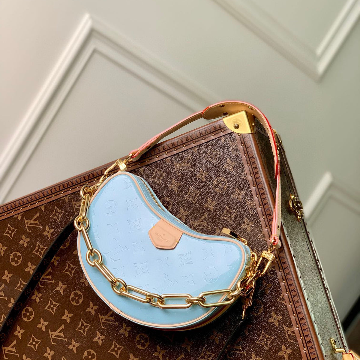 Louis Vuitton Bags- Louis Vuitton Lou Croissant Pm Bag Premium Designer Shoulder Bag