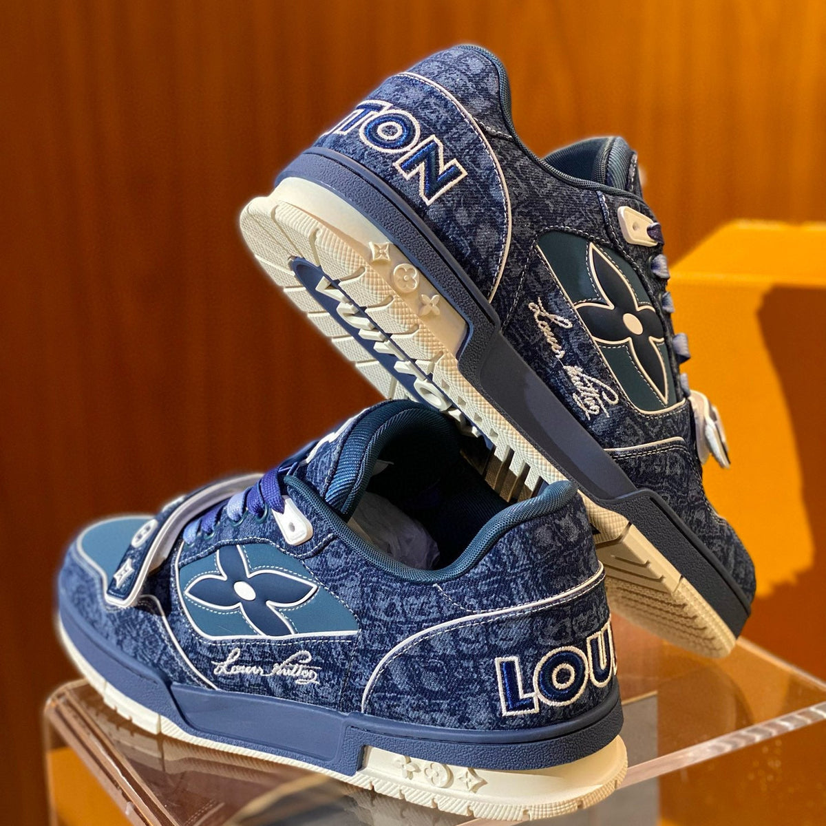 Louis Vuitton Shoes- Louis Vuitton Lou Trainers Premium Designer Casual Shoes
