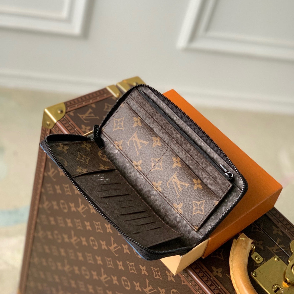 Louis Vuitton Wallets- Louis Vuitton Lou Wallet Elegant Everyday Leather Wallet