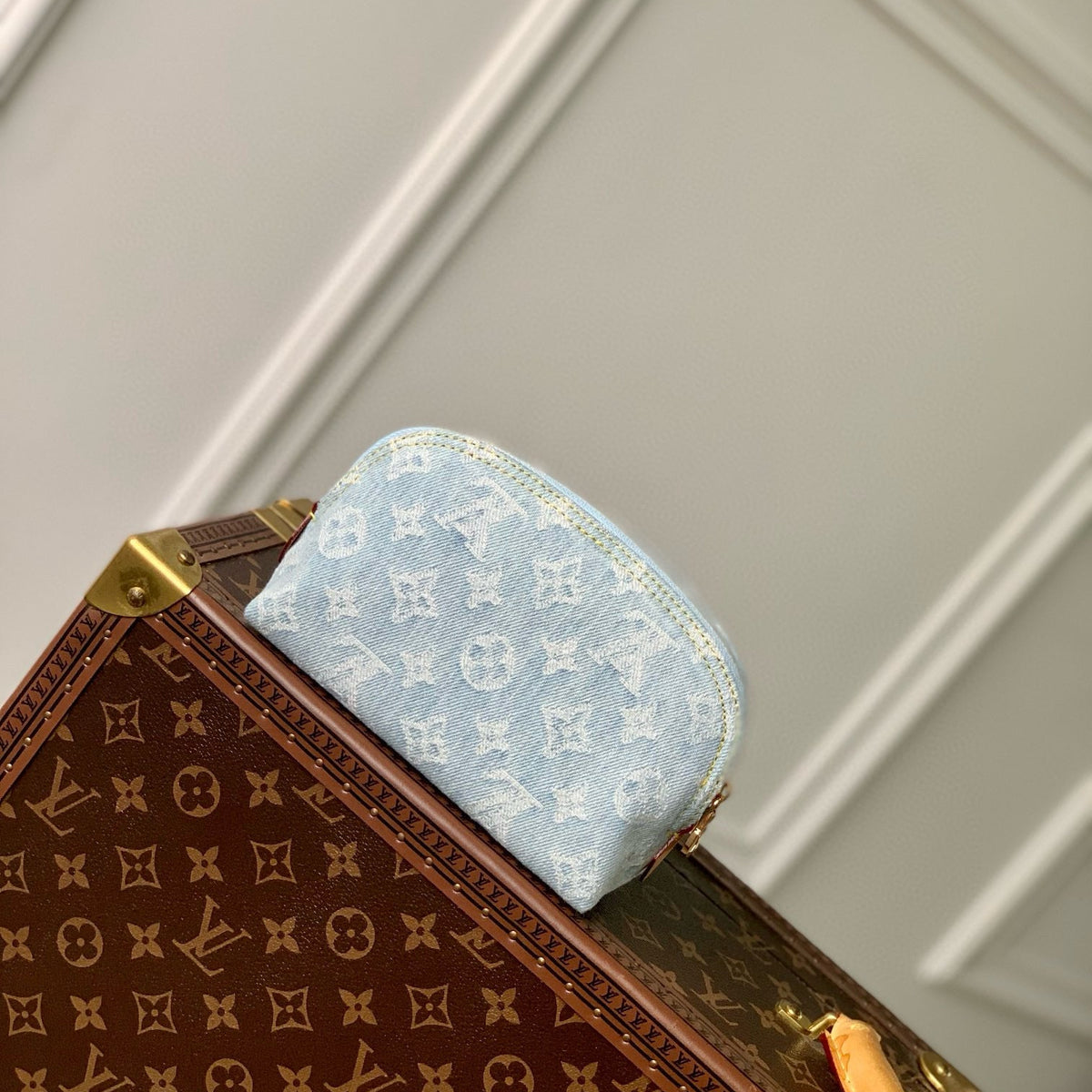 Louis Vuitton Accessories- Louis Vuitton Lou Cosmetique Pm Premium Everyday Designer Accessory