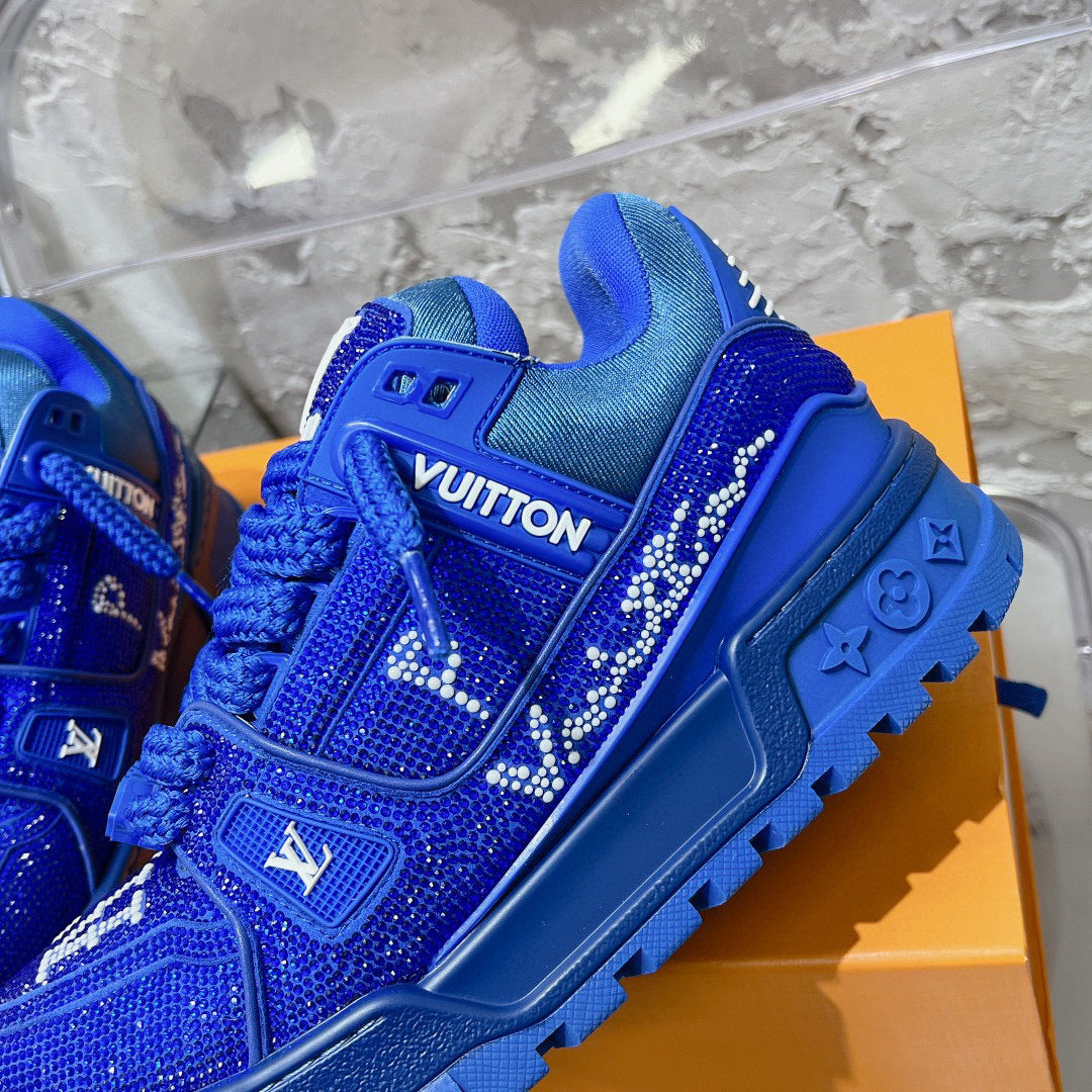 Louis Vuitton Shoes- Louis Vuitton Lou Trainers Comfortable Everyday Designer Shoes