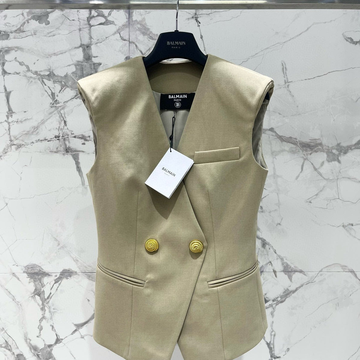 Vests- Balm Vest Luxury Casual Designer Gilet