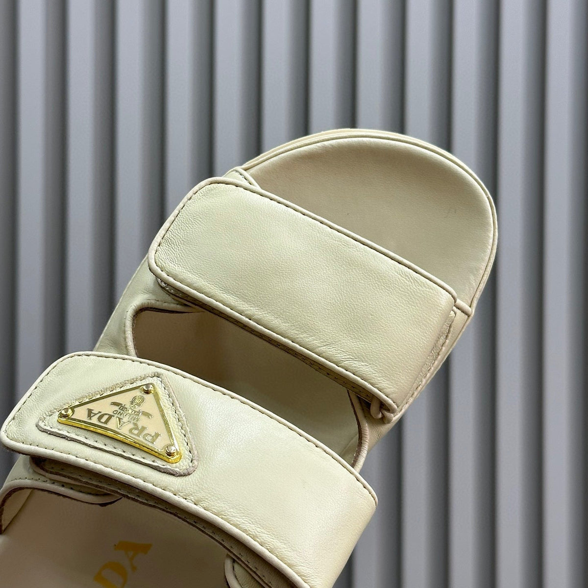 Shoes- Pd Nappa Leather Slides Luxury Lifestyle Designer Footwear