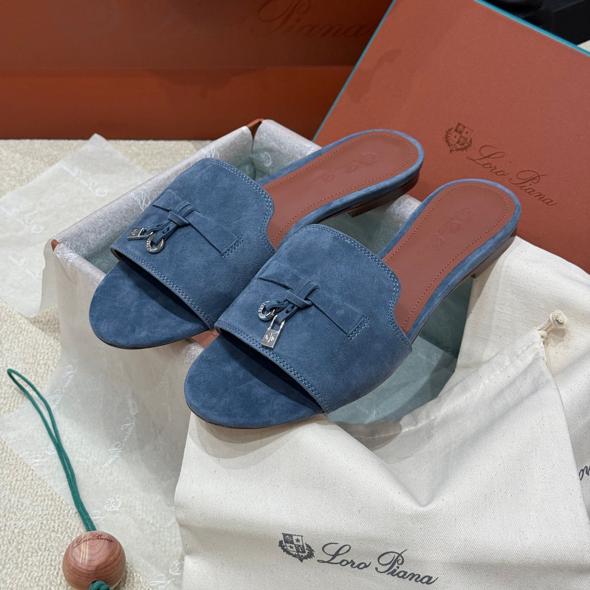 Jewellery- Loro P Summer Charm Slipper Luxury Designer Statement Jewellery