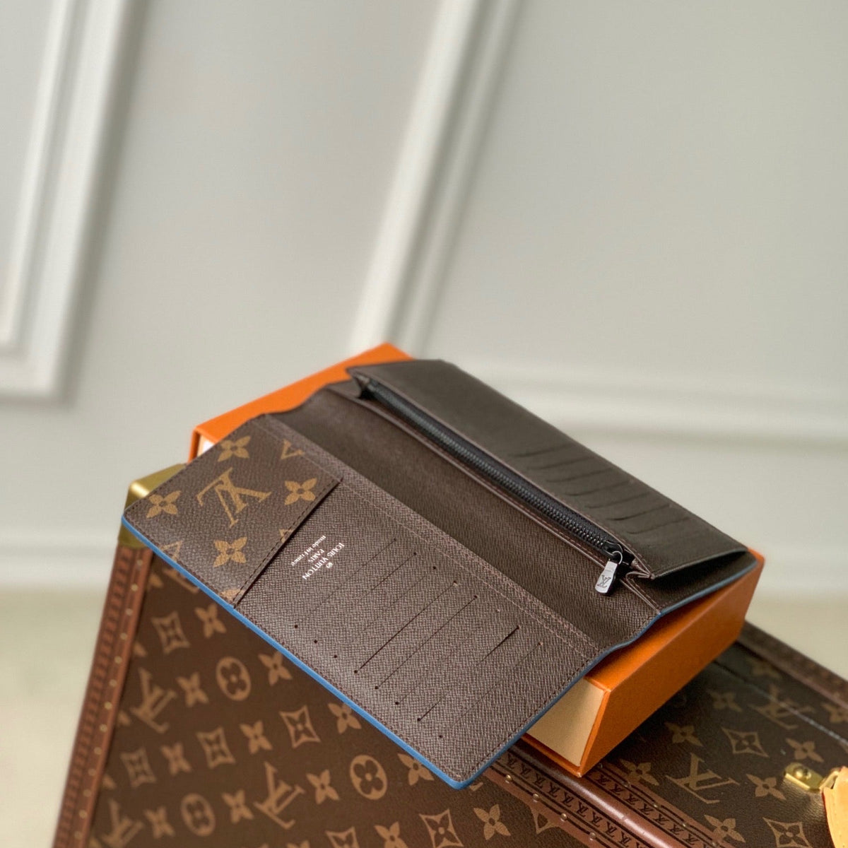 Louis Vuitton Wallets- Louis Vuitton Lou Wallet Compact Luxury Card Wallet
