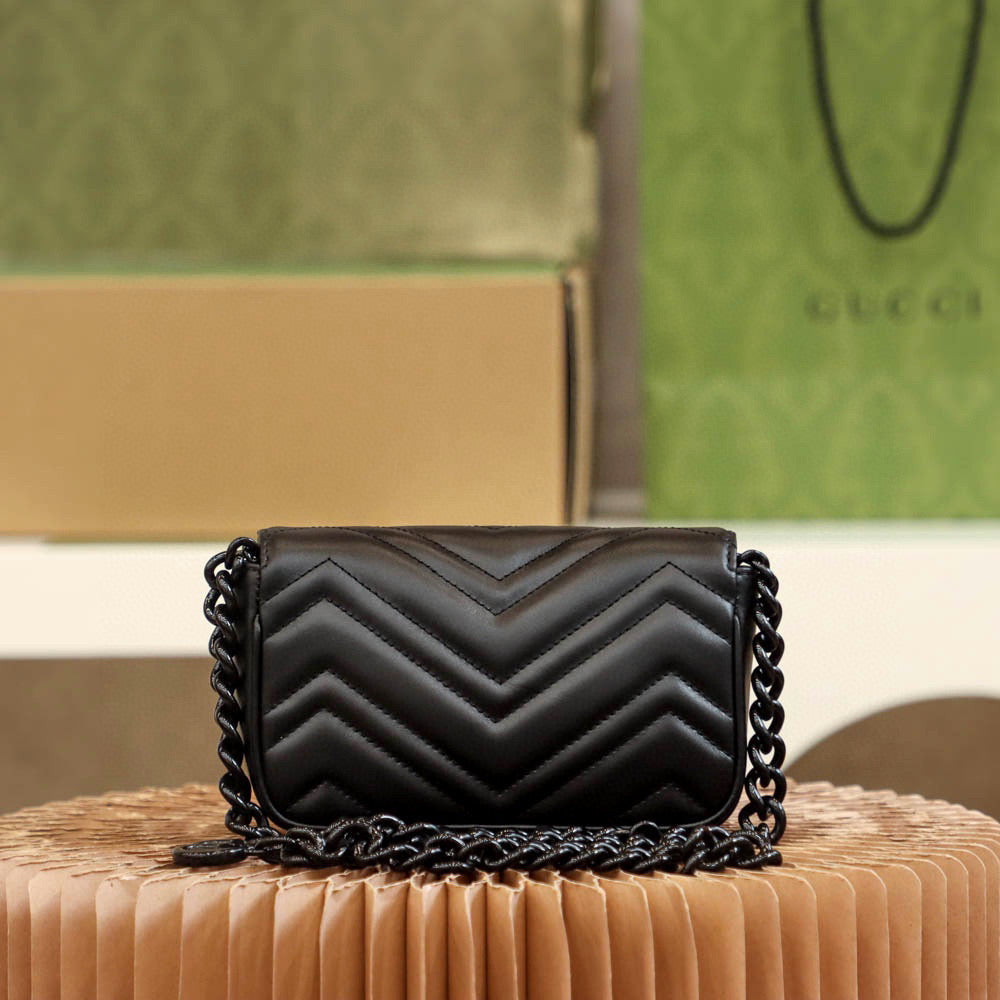Gucci Bags- Gucci Marmont Super Mini Bag Premium Designer Shoulder Bag