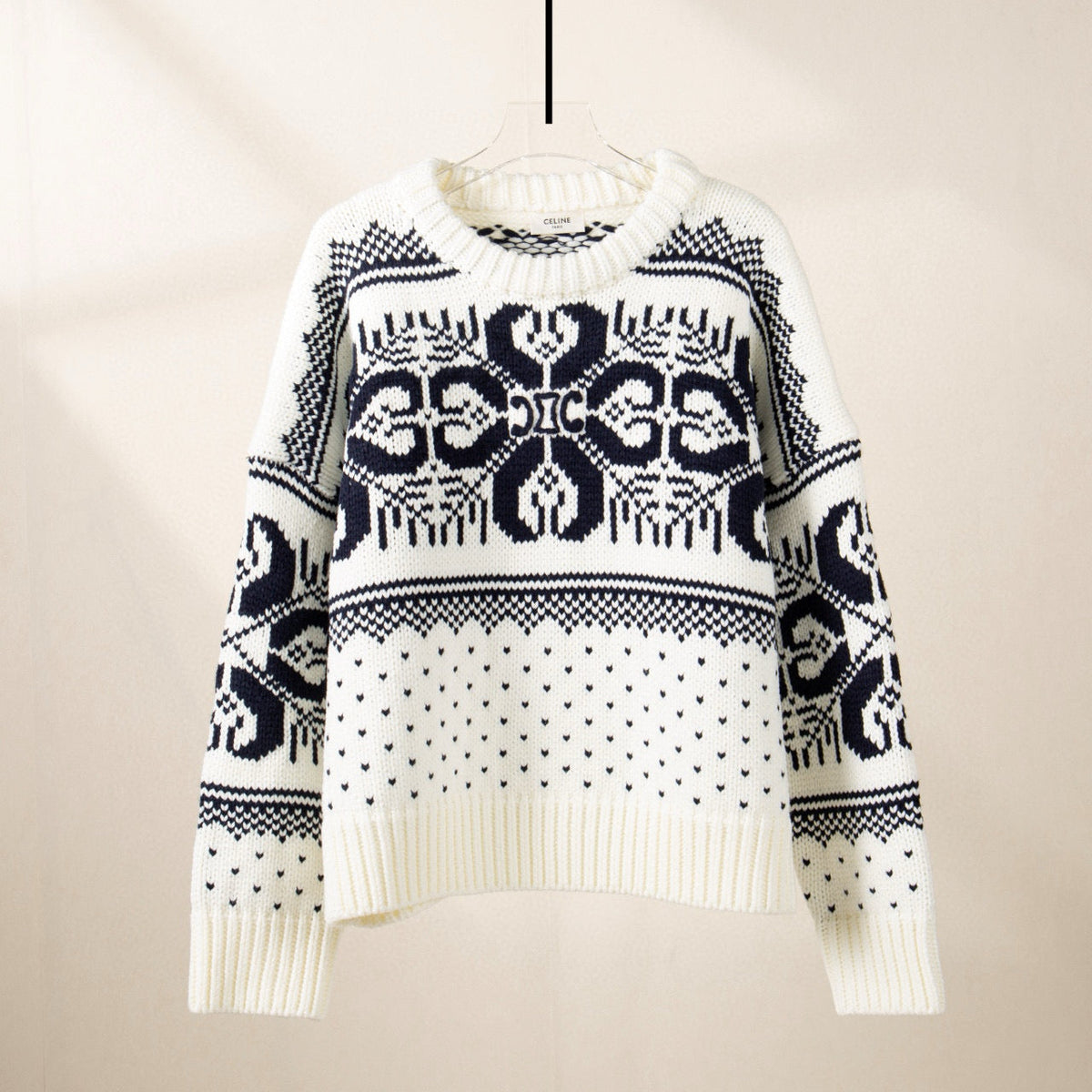 Sweaters- Cel Sweater Luxury Designer Knit Sweater