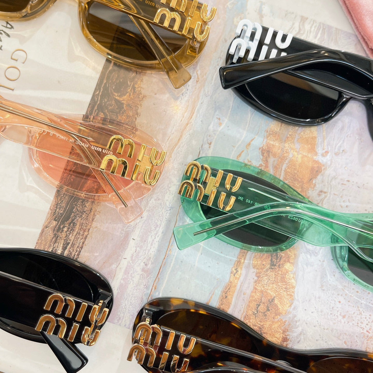 Sunglasses- Miu M Sunglasses Luxury Designer UV Sunglasses