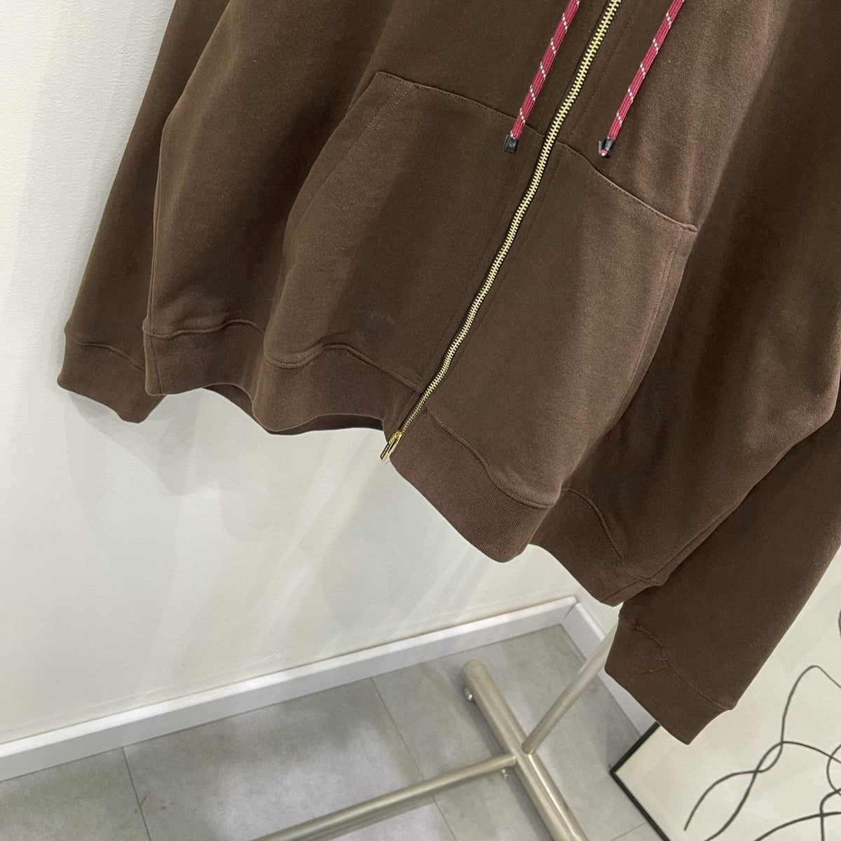 Hoodies- Miu M Zip Hoodie Comfortable Luxury Streetwear Hoodie