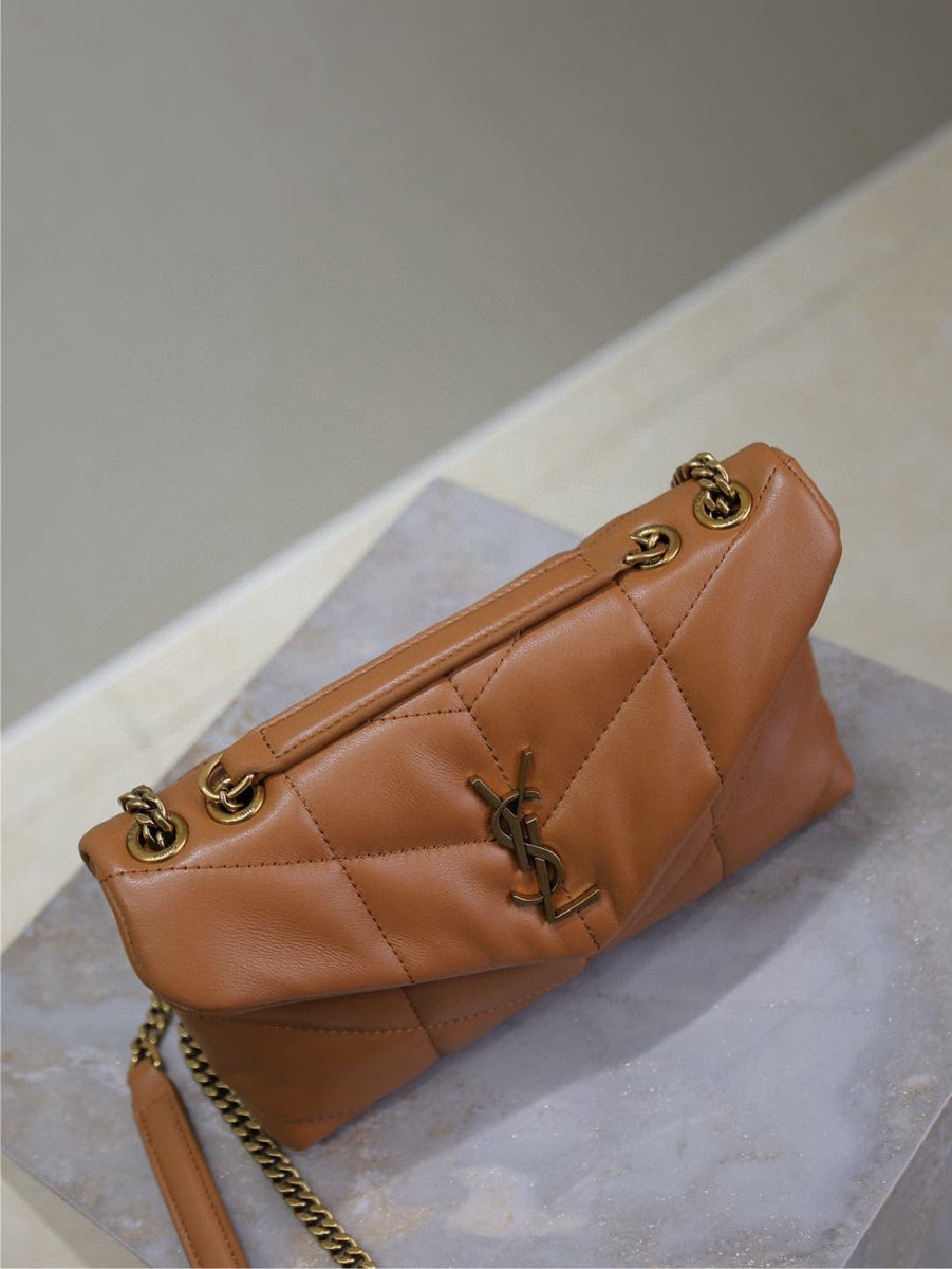 Saint Laurent Bags- Saint Laurent Toy Loulou Puffer Bag Luxury Designer Leather Handbag