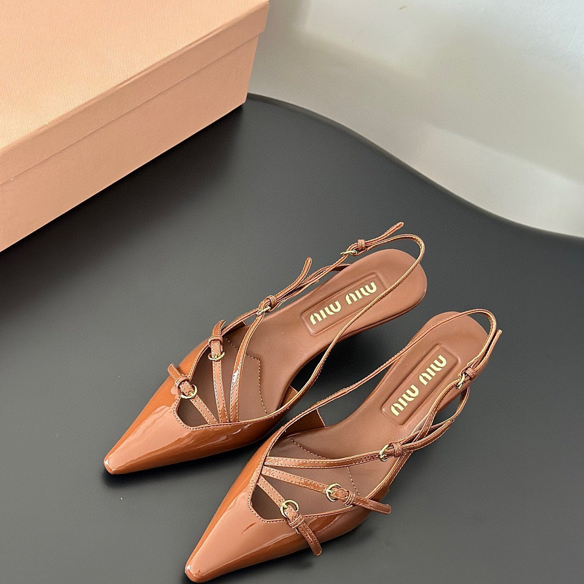 Shoes- Miu M Heels Luxury Lifestyle Designer Footwear