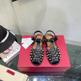 Valentino Garavani shoes front view designer style