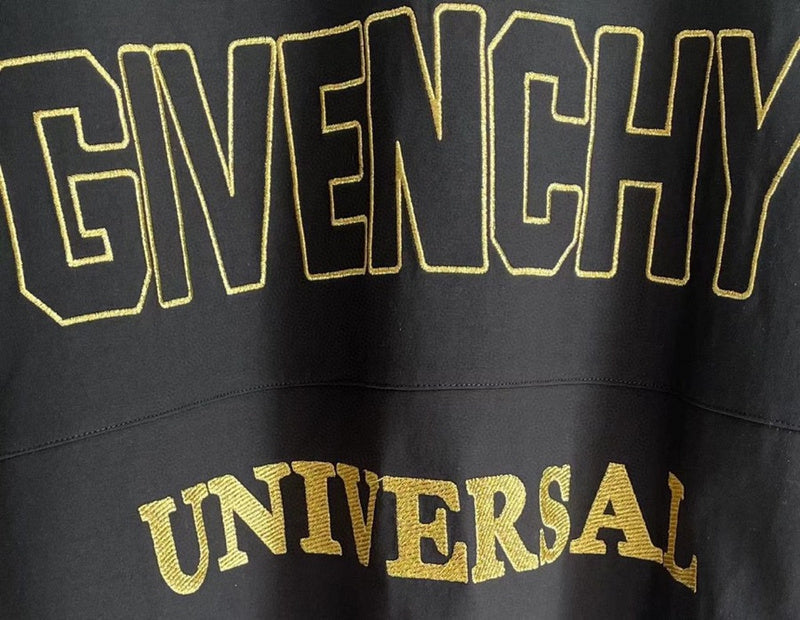 Close-up of Givenchy designer clothing craftsmanship