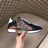 Hermès Camel Slip-On Sneakers - Full Silhouette View
