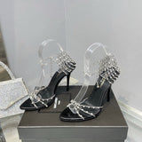 Side profile view of Saint Laurent luxury piece style No.103