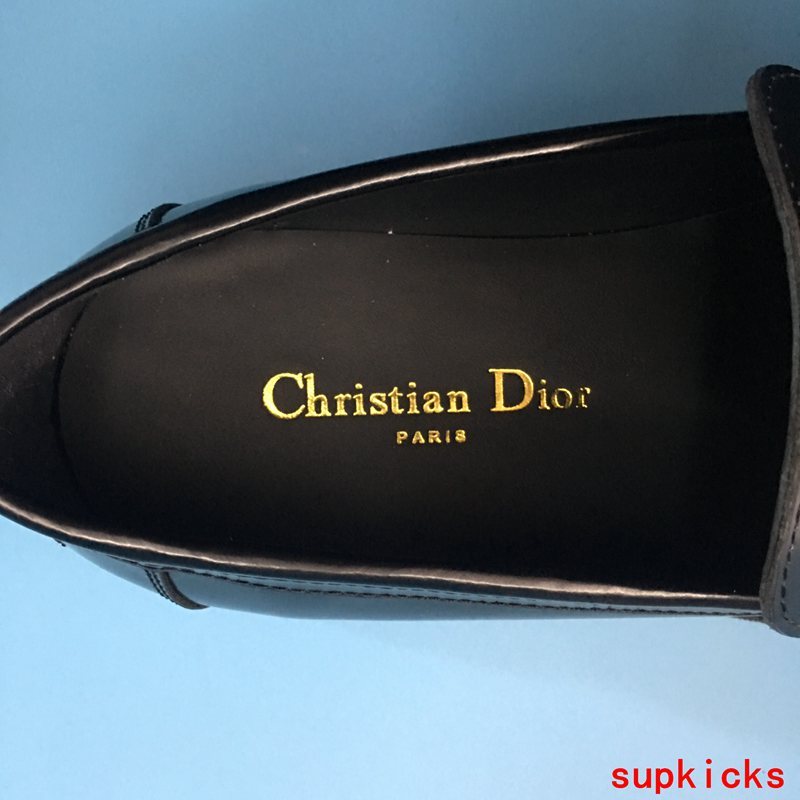 Dior Nude Loafer Flats - Studio Shot