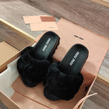 Miu Miu luxury shoes detail shot