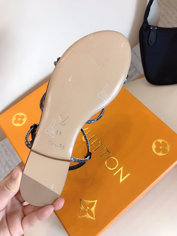 Louis Vuitton designer shoes full view