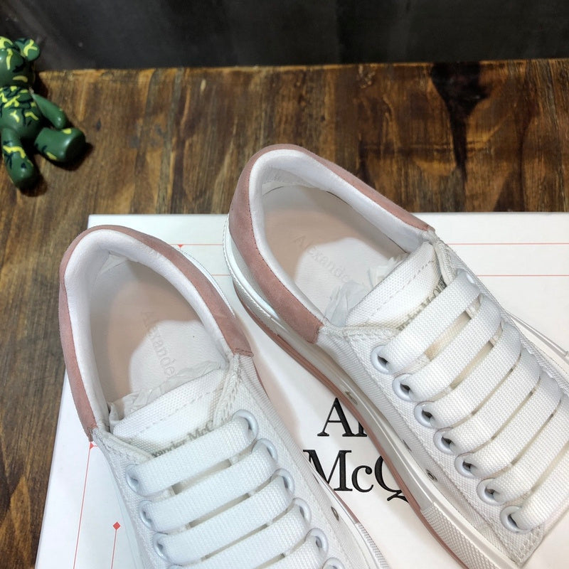 Alexander McQueen Chocolate Brown Chunky Platform Sneakers - Toe Detail View