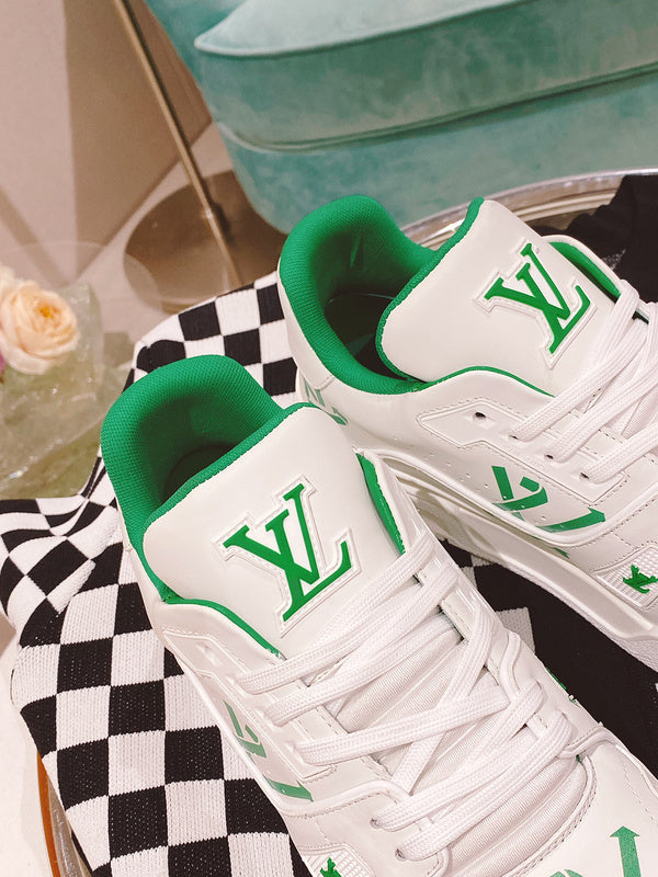 Louis Vuitton shoes Style 323 - editorial style shot