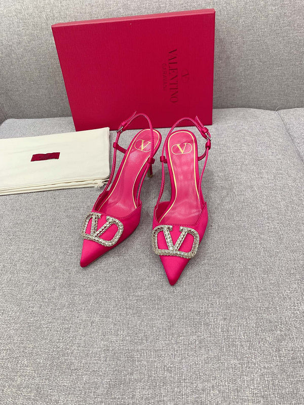 Valentino Garavani designer shoes full view