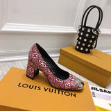 Louis Vuitton shoes Style 243 - angled studio shot