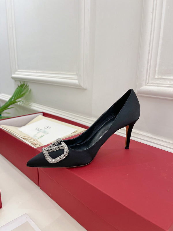 Valentino Garavani designer shoes full view