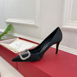 Valentino Garavani designer shoes full view