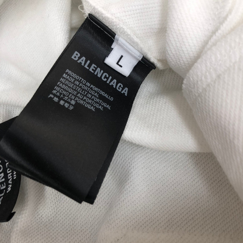 Close-up of Balenciaga designer clothing craftsmanship
