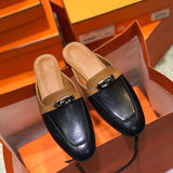 Hermès White Chunky Platform Sneakers - Toe Detail View