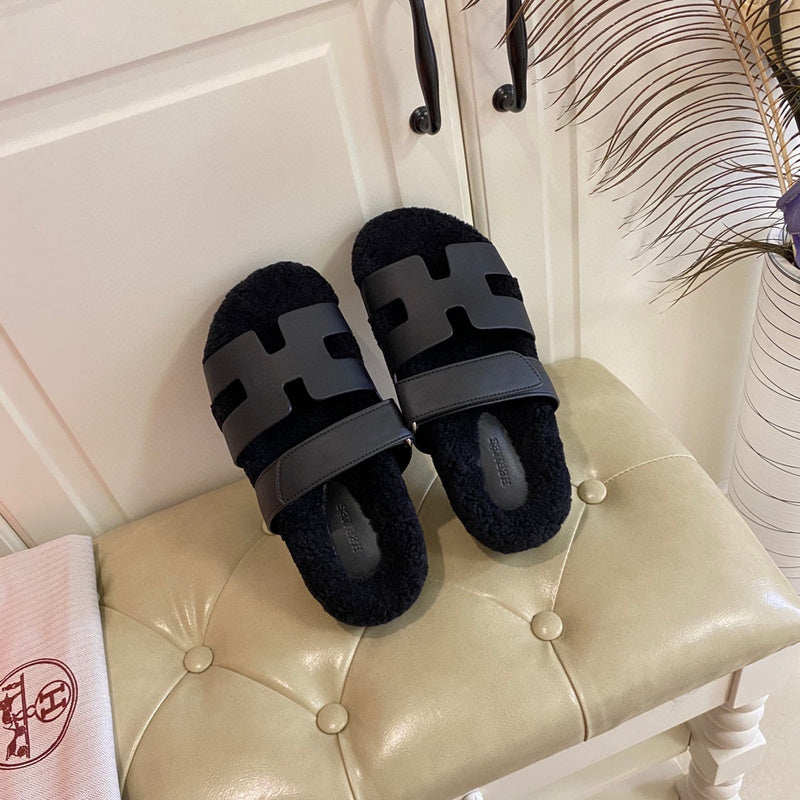 Hermes sandals Style 080 - styled lifestyle view
