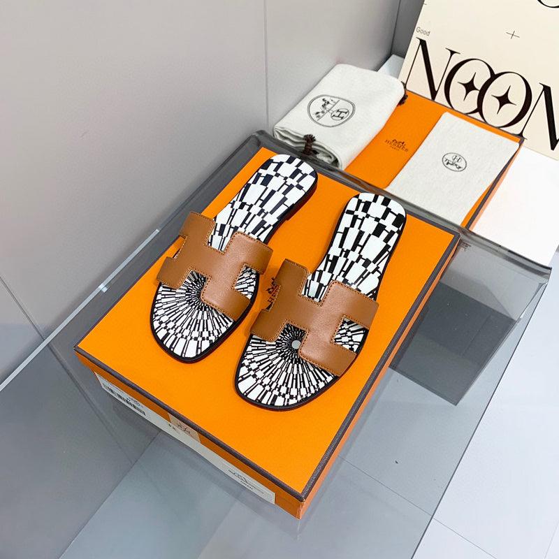 Hermes sandals Style 189 - styled lifestyle view