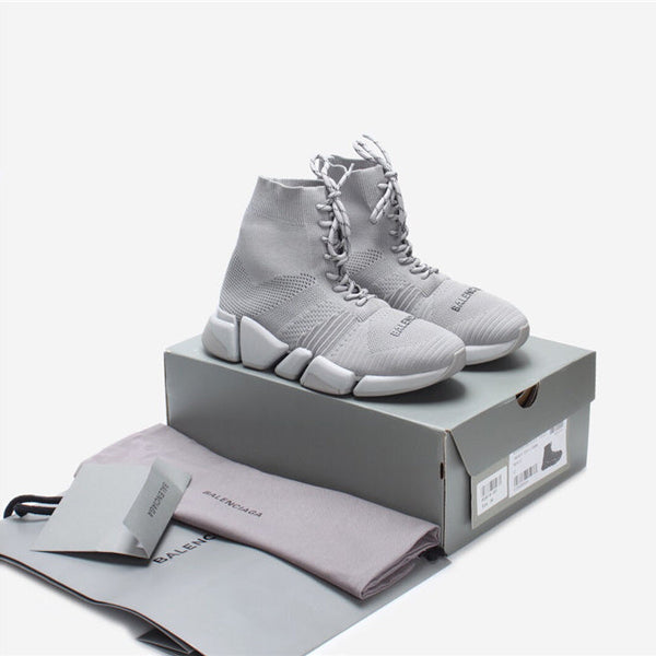 Balenciaga shoes Style 350 - front view, iconic logo design