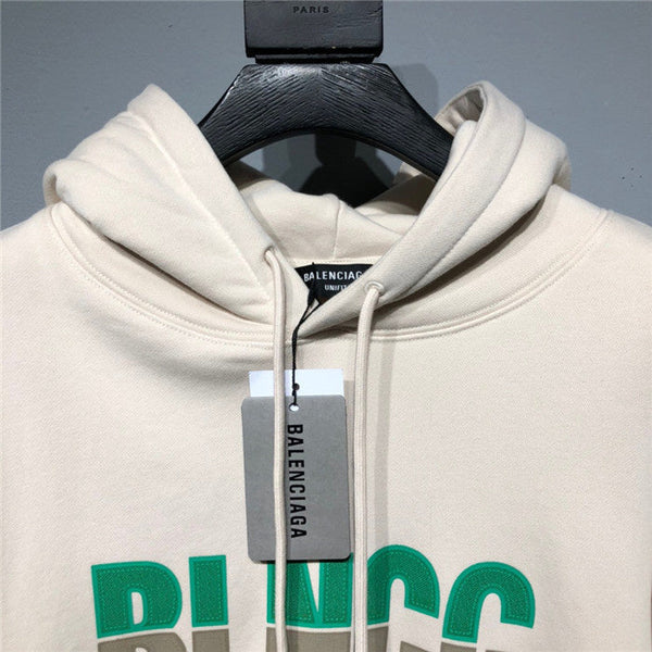 Close-up of Balenciaga designer clothing craftsmanship